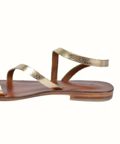 Ali Güven Gold - S Model Kadın Sandalet